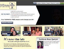 Tablet Screenshot of faithworksofabilene.org